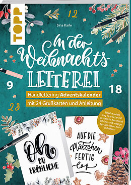 Kartonierter Einband In der Weihnachtsletterei. Adventskalender von Sina Karle