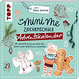 Kartonierter Einband Die Mini me Zeichenschule Adventskalender von Frau Annika von Frau Annika