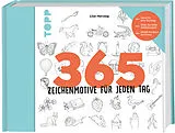Fester Einband 365 Zeichenmotive für jeden Tag von Lise Herzog