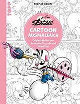 Kartonierter Einband DIDDL  Cartoon Ausmalbuch von Thomas Goletz