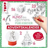 Kartonierter Einband Die Kunst des Zeichnens für Kinder Adventskalender von Gecko Keck