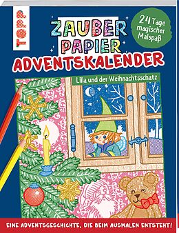 Kartonierter Einband Zauberpapier Adventskalender - Lilla und der Weihnachtsschatz von Norbert Pautner