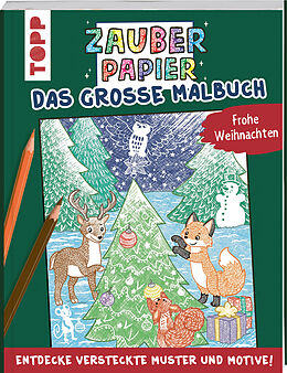 Kartonierter Einband Zauberpapier - Das große Malbuch - Frohe Weihnachten von Mimi Hecher