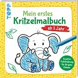 Kartonierter Einband Mein allererstes Kritzelmalbuch ab 1 Jahr von Josephine Jones
