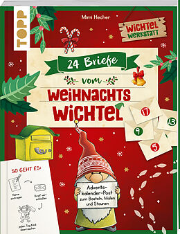 Kartonierter Einband 24 Briefe vom Weihnachtswichtel Adventskalenderbuch von Mimi Hecher