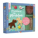 Kartonierter Einband (Kt) Kreativ-Set Strickliesel für Pferdefans von Anja Ritterhoff, Ina Andresen