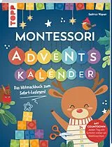 Kartonierter Einband Montessori Adventskalender von Beatrice Wagner