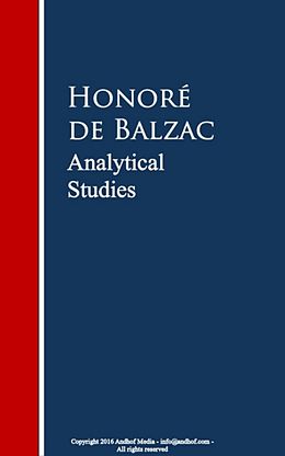 eBook (epub) Analytical Studies de Honore de Balzac