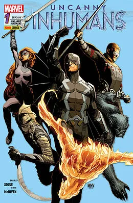 E-Book (pdf) Uncanny Inhumans 1 - Kampf gegen die Zeit von Charles Soule