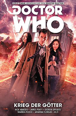 E-Book (pdf) Doctor Who Staffel 10, Band 7 - Krieg der Götter von Nick Abadzis, James Peaty