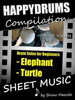 eBook (epub) Happydrums Compilation "Elephant & Turtle" de Bruno Mascolo