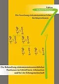PDF Die Vererbung einkommensteuerlicher Rechtspositionen von Fabian Schmitt-Homann