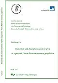 E-Book (pdf) Detection and characterization of QTL in a porcinen Duroc-Pietrain resource population von Guisheng Liu