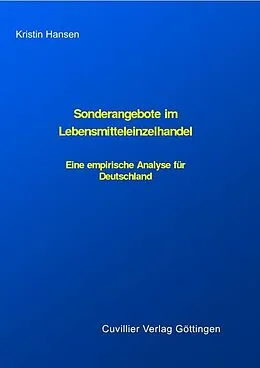 E-Book (pdf) Sonderangebote im Lebensmitteleinzelhandel von Kristin Hansen