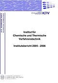 E-Book (pdf) Institut für Chemische und Thermische Verfahrenstechnik von Stephan Scholl