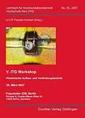E-Book (pdf) V. ITG Workshop: Photonische Aufbau- und Verbindungstechnik von Ulrich H. P. Fischer-Hirchert