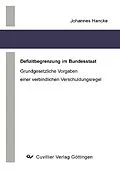E-Book (pdf) Defizitbegrenzung im Bundesstaat von Johannes Hancke
