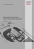 E-Book (pdf) Akzeptanzentwicklung bei multimedialen Bedienkonzepten von Stephan Hummel