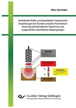E-Book (pdf) Auftretende Kräfte und physikalisch-mechanische Auswirkungen bei Kontakt zwischen Fahrwerken/Reifen landwirtschaftlicher Maschinen und ausgewählten Ackerflächen-Bodengefügen von Marc Schreiber
