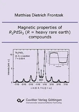 E-Book (pdf) Magnetic properties of R2PdSi3 (R = heavy rare earth) compounds von Matthias Dietrich Frontzek