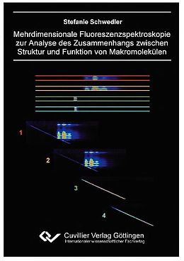 E-Book (pdf) Mehrdimensionale Fluoreszenzspektroskopie zur Analyse des Zusammenhangs zwischen Struktur und Funktion von Makromolekülen von Stefanie Schwedler