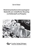 PDF Niedertemperaturkonvertierung biogener Reststoffe zum rohstofflichen Recycling von Kohlenstoff und Phosphor von Bernd Weber