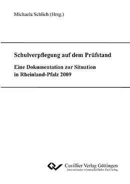 E-Book (pdf) Schulverpflegung auf dem Prüfstand von Michaela Schlich
