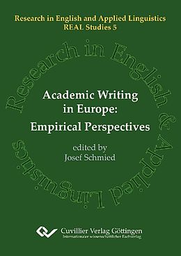 eBook (pdf) Academic Writing in Europe: Empirical Perspectives de Josef Schmied