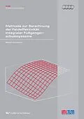 E-Book (pdf) Methode zur Berechnung der Feldeffektivität integraler Fußgängerschutzsysteme von Stefan Schramm