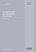 E-Book (pdf) Assistenzsystem zur Optimierung des Sitzkomforts im Fahrzeug von Stephan Lorenz