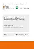 E-Book (pdf) Systemanalyse und Optimierung tiefengeothermischer Kraftwerke von Carsten David Fichter