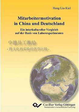 PDF Mitarbeitermotivation in China und Deutschland von Hong Liu-Kiel