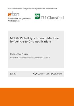 eBook (pdf) Mobile Virtual Synchronous Machine for Vehicle-to-Grid Applications de Christopher Pelczar