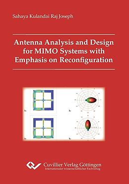 E-Book (pdf) Antenna Analysis and Design for MIMO Systems with Emphasis on Reconfiguration von Sahaya Kulandai Raj Joseph