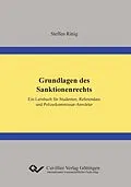 E-Book (pdf) Grundlagen des Sanktionenrechts von Steffen Rittig