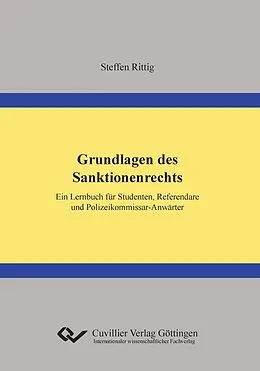E-Book (pdf) Grundlagen des Sanktionenrechts von Steffen Rittig