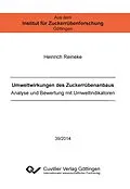E-Book (pdf) Umweltwirkungen des Zuckerrübenanbaus von Heinrich Reineke