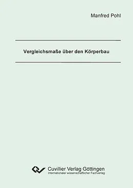 E-Book (pdf) Vergleichsmaße über den Körperbau von Manfred Pohl