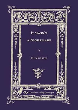 E-Book (pdf) It wasn't a Nightmare von John Coates