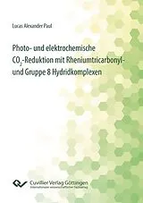 E-Book (pdf) Photo- und elektrochemische CO₂-Reduktion mit Rheniumtricarbonyl- und Gruppe 8 Hydridkomplexen von Lucas Alexander Paul