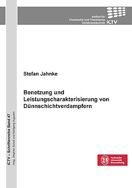 E-Book (pdf) Benetzung und Leistungscharakterisierung von Dünnschichtverdampfern von Stefan Jahnke