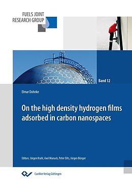 eBook (pdf) On the high sensity hydrogen films adsorbed in carbon nanospaces de Elmar Dohnke