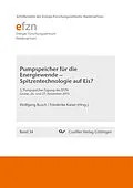 E-Book (pdf) Pumpspeicher für die Energiewende  Spitzentechnologie auf Ei von Wolfgang Busch et. al