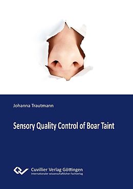 E-Book (pdf) Sensory Quality Control of Boar Taint von Johanna Trautmann