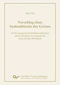E-Book (pdf) Vorschlag einer Systemtheorie des Geistes von Ralf Otte