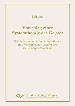 E-Book (pdf) Vorschlag einer Systemtheorie des Geistes von Ralf Otte