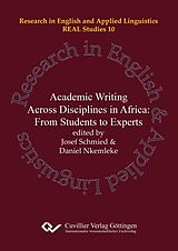 eBook (pdf) Academic Writing and Research across Disciplines in Africa de Josef Schmied et. al