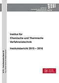PDF Institut für Chemische und Thermische Verfahrenstechnik von Stephan Scholl