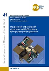 eBook (pdf) Development and analysis of diode laser ns-MOPA systems for high peak power application de Thi Nghiem Vu