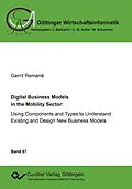 PDF Digital Business Models in the Mobility Sector von Gerrit Remané